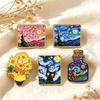 Van Gogh Art Enamel Pin Oil Painting Starry Night Brooches On Clothes Badge Bag Clothes Lapel Woman Men Jewelry Gift for Friends