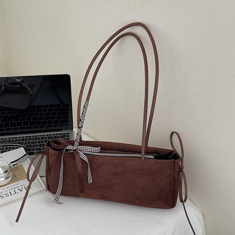 

Large-capacity retro bag women s autumn and winter new versatile casual niche single shoulder underarm bag commuter bag