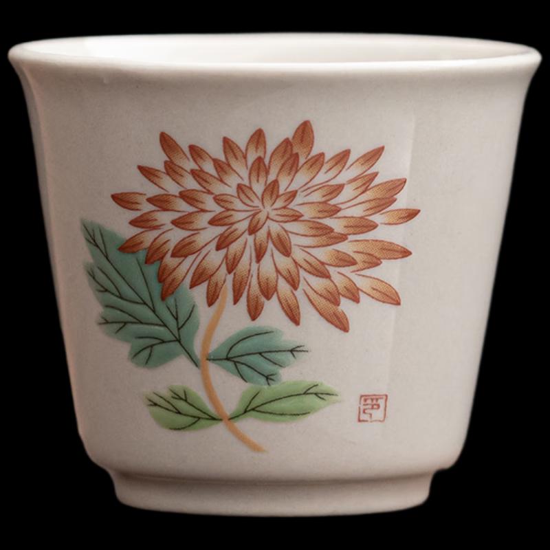Handmade Ceramic Gongfu Tea Cups (Set of 2)