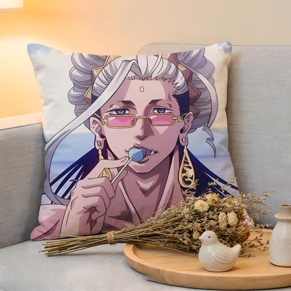 

Cushion Cover Linen SkinFriendly Soft Decorative Case For Sofa Home Decor Hot Anime RRecord Of Ragnarok Pillow cover 30x30cm
