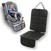 Smile Ichiban Kindersitzschutz 1680D 3x Langlebiger und Verstärkt Schützt Auto Verhindert Sitz Kombi Aufbewahrung Fußraumtasche Schwarte Matte, Material,