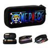 One Pieces Logo Kawaii Pencil Cases Boy Girl Large Capacity Anime Manga Japane Pencil Box School Supplies