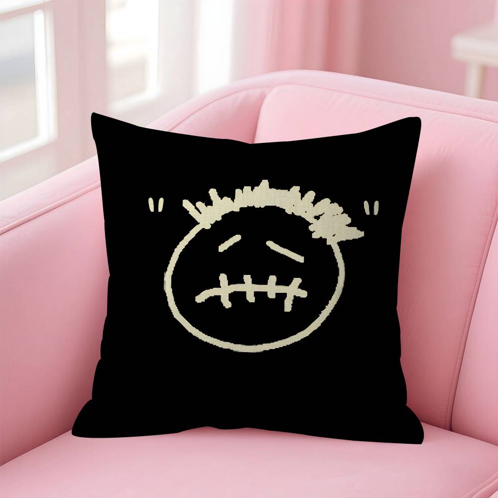 Rapper T-Travis Anime S-Scott Cushion Cover Decorative Pillow Sofa Home Decor Case Pillow Cases