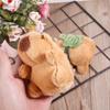 Mini Plush Capybara Charm Keychains Sweet Cute Pendant Car Keyring Backpack Decoration Fashion Jewelry for Women Girl