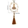 Auto Innenraum Lotus Buddha Anhänger Viel Glück Rückspiegel Anhänger Hängbarer Buddha Ästhetischer Schmuck Für LKW Wohnmobil