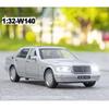1/32 Benz S-W140 Model Jucărie Mașină Turnată sub Presiune din Aliaj Caroserie Metalică Șasiu din Plastic Anvelope de Cauciuc cu 4 Uși care se Deschid Funcție de Tragere înapoi Copii A88