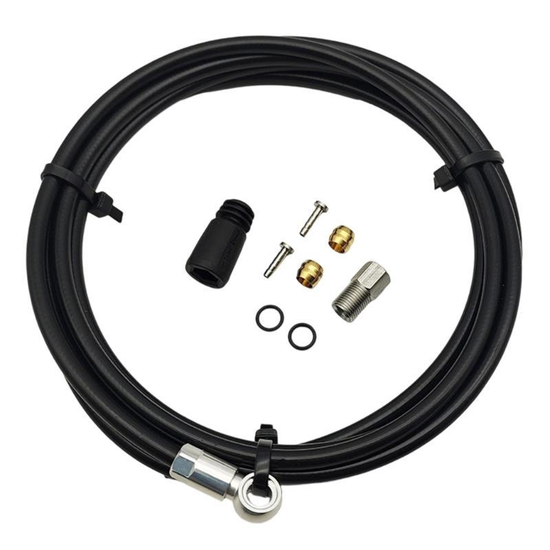 

Durability Bike Oil Tube Set Solid Bicycles Brake Hose Efficient Bike Brake Line for Mountain Bike Cycling Systems