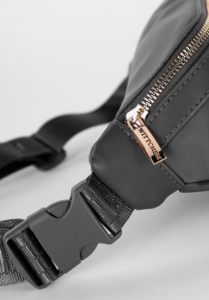 Wittchen Women's Nylon Waist Bag Gray