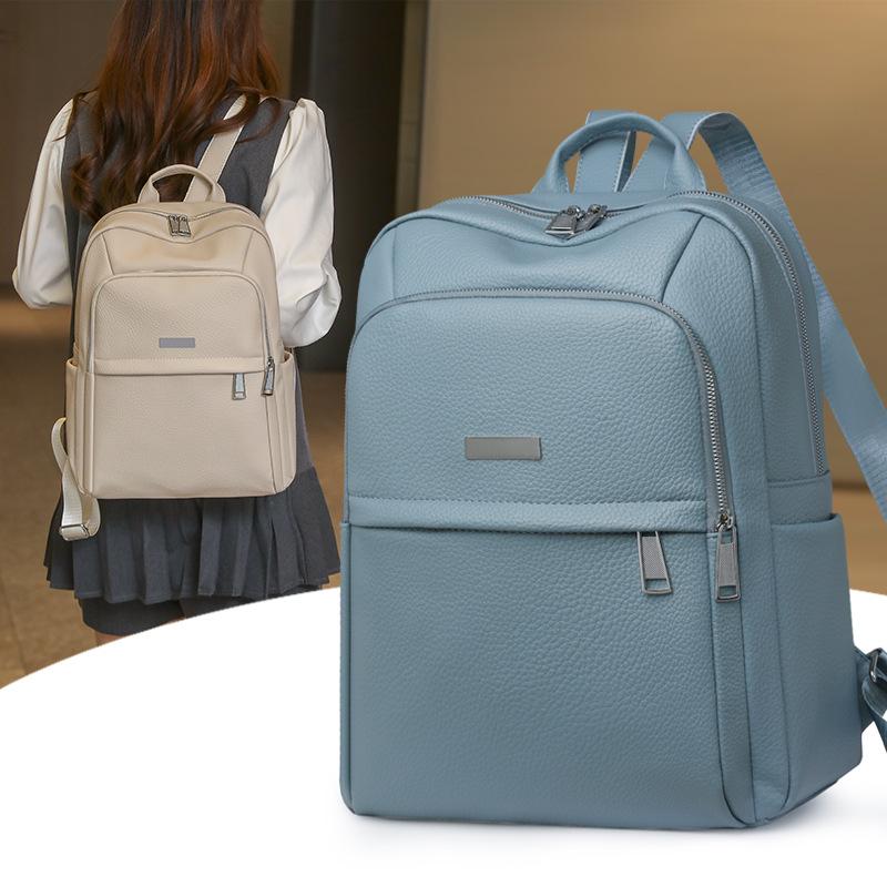 Stilvolle neue lässige Damenhandtasche Frühling große Kapazität multifunktionaler tragbarer Rucksack leicht und einfach Schulterrucksack