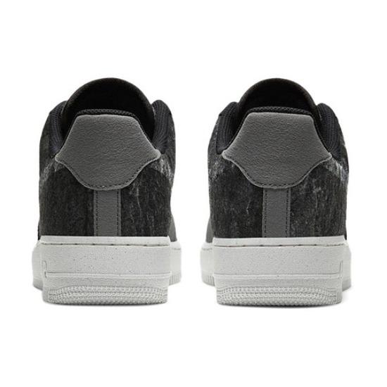 Nike Air Force 1 Recycled Wool Pack - Black Electric Green - CV1698-001