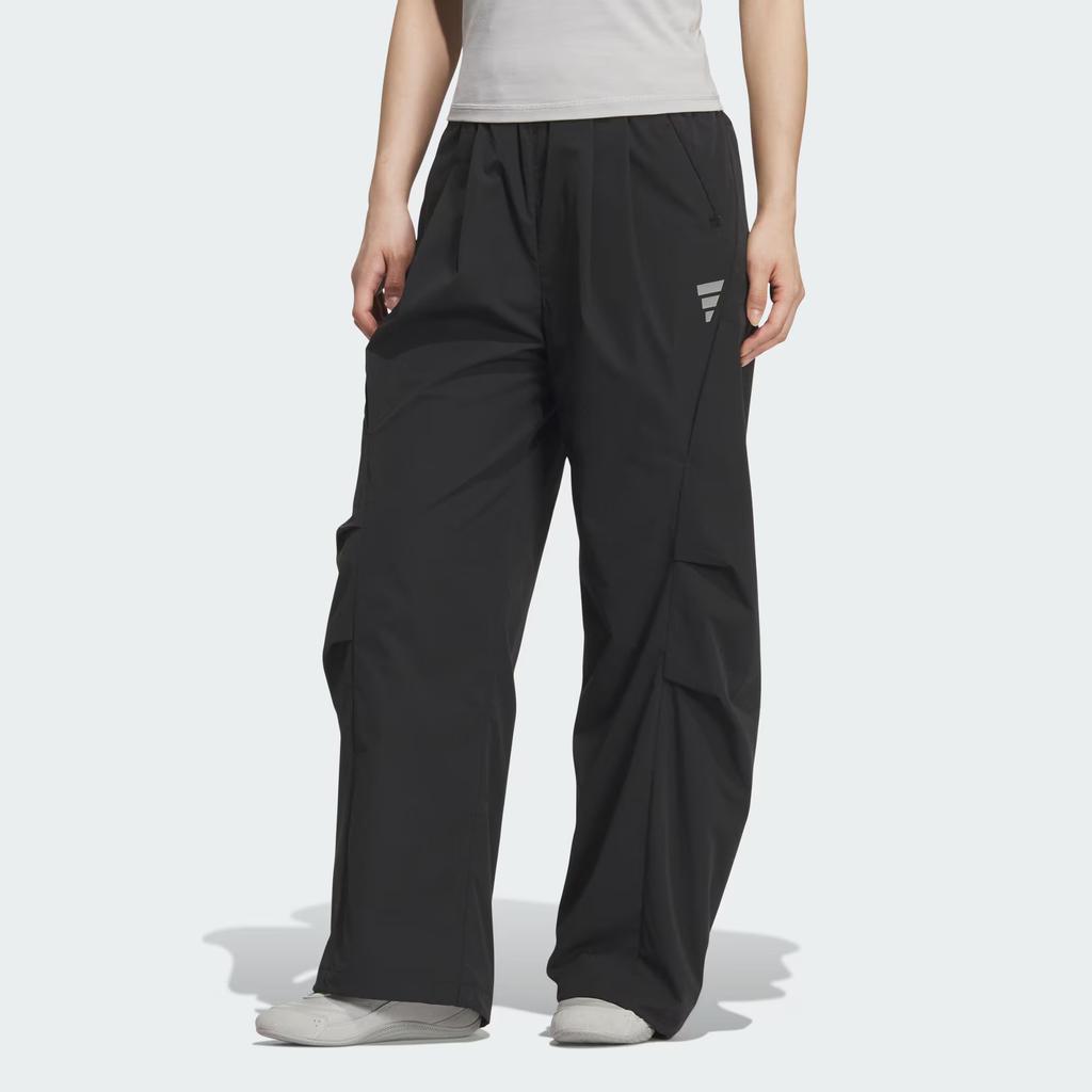 Adidas FOS Tracksuit Bottoms Loose Solid Color Elastic Sports Casual Pants Women Bottoms KC5787