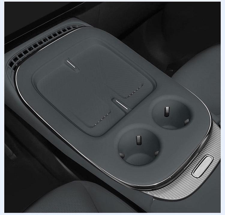 Xiaopeng G7 Center Console Silicone Cup Holder for Wireless Charging Pad Decoration