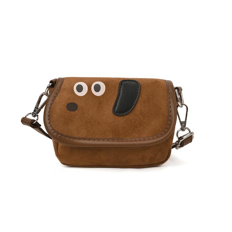 

Pu Small Dog Crossbody Bag With Stitching For Daily Casual Use StyleF