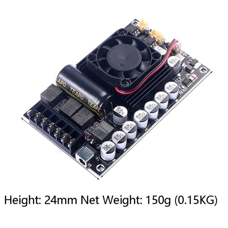 TPA3255 Advanced HIFI Digital Amplifiers Module with Low Distortions Highly Fidelities Sound Performances 300Wx2