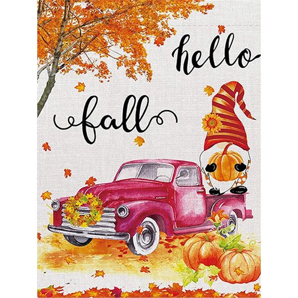 Full Square Round Diamond Painting Santa Claus Mosaic Christmas DIY 5D Diamond Embroidery Pumpkin Needlework Wall Art