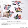 SCIOLTO Hairpins, Snap Pins, Snap-On Hair Accessories (10-Color Set), Cute Bangs Hair Accessories (Type E)