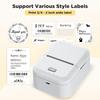 X2 Dual-Mode Inkless Thermal Label Printer for Computer & Mobile, Bluetooth QR Code Capable