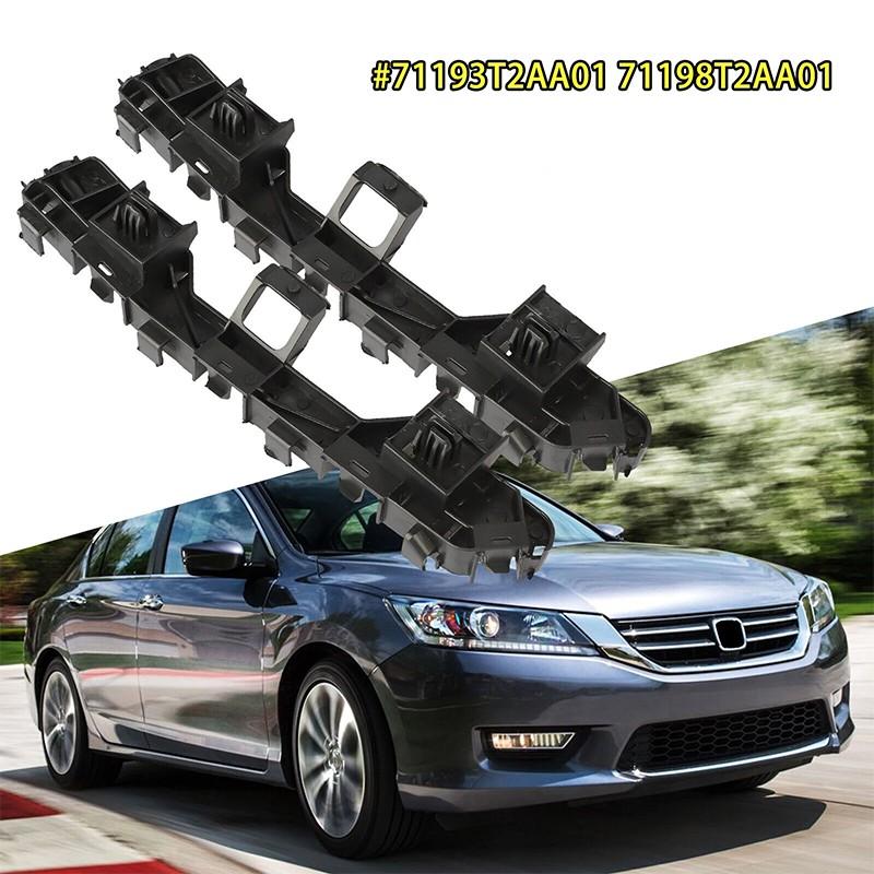Bumper Bracket For 2013 2014 2015 2016 2017 Honda Accord  Front Left+Right Side
