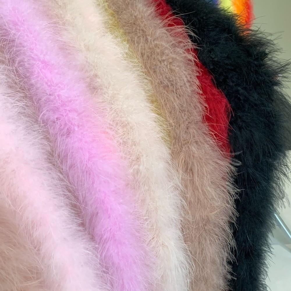 New 2 Meter Decorative Strip Faux Fur DIY Apparel Sewing Fluffy Trim Home Decor Cuff Strip Artificial Fur Decoration