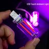 Touch-Activated USB Night Light - Creative Ceramic Glass Bottle, Dimmable for Bedside or Car