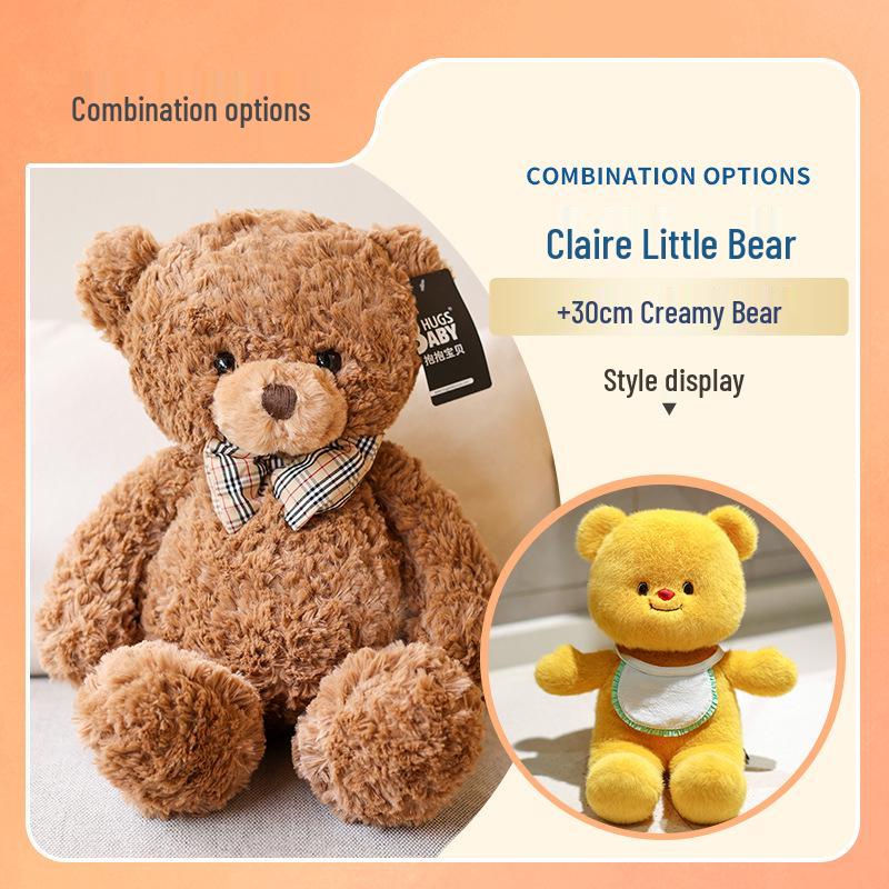 Genuine Super Soft Hugging Teddy Bear Plush Toy - Perfect Qixi Gift for Girlfriend