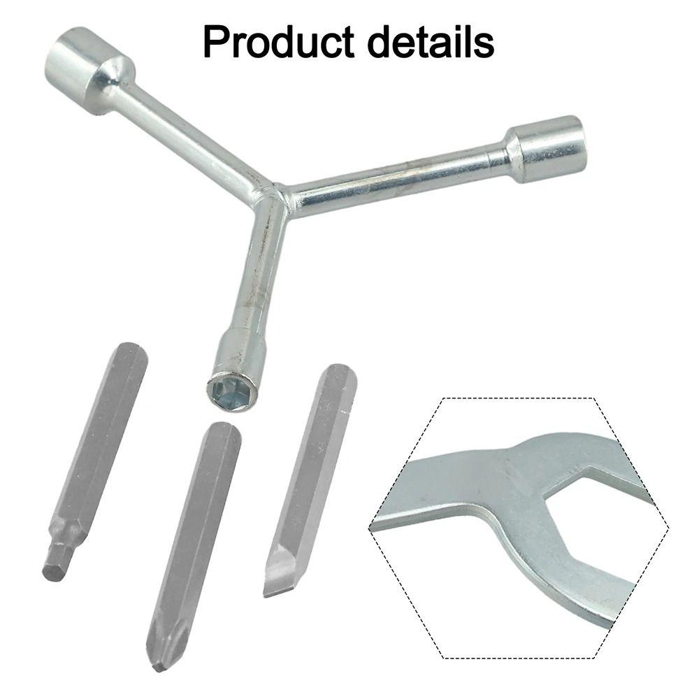 1Set Carbon Steel Impeller Removal Tool Inner Drum Wrench Screwdriver Set Hardware