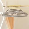 Clothes Rack Women'S Traceless Household Transparent Plastic Clothing Store Gold Powder Drying Rack