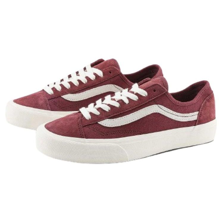 Vans Style 36 Low Top Skate Shoes Unisex Sneakers Burgundy VN0007R24ZU