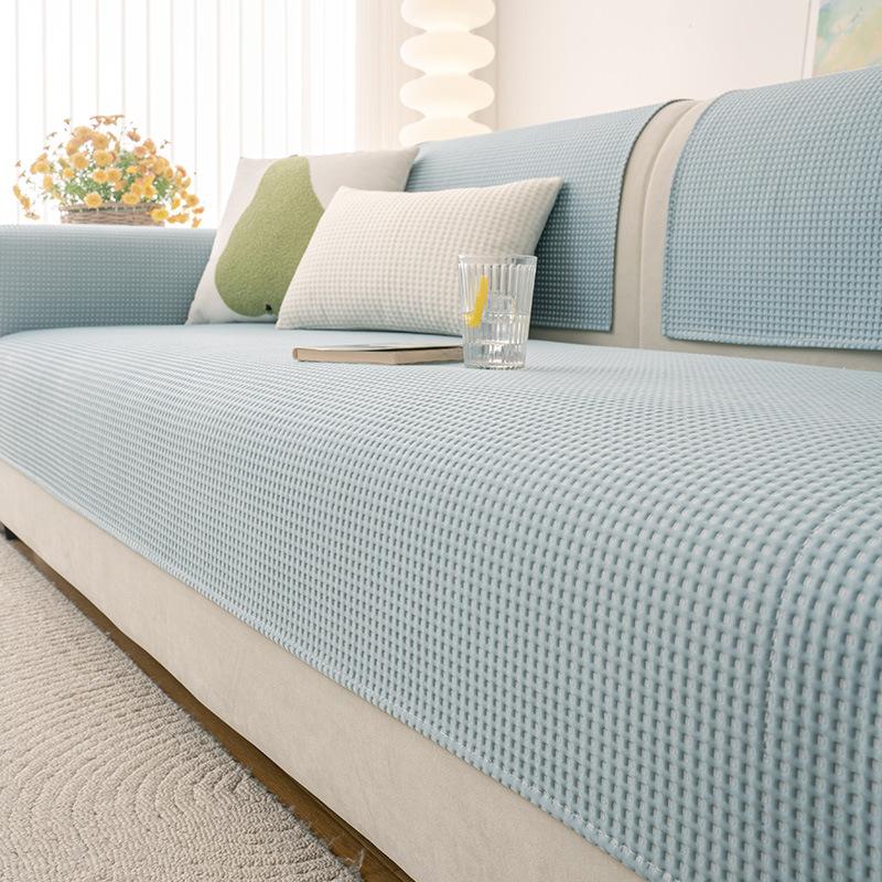 Simple Cool Doudou Sofa Cushion 2052 New One-Piece Straight Row Sofa Cushion A Whole Long Sofa Cover