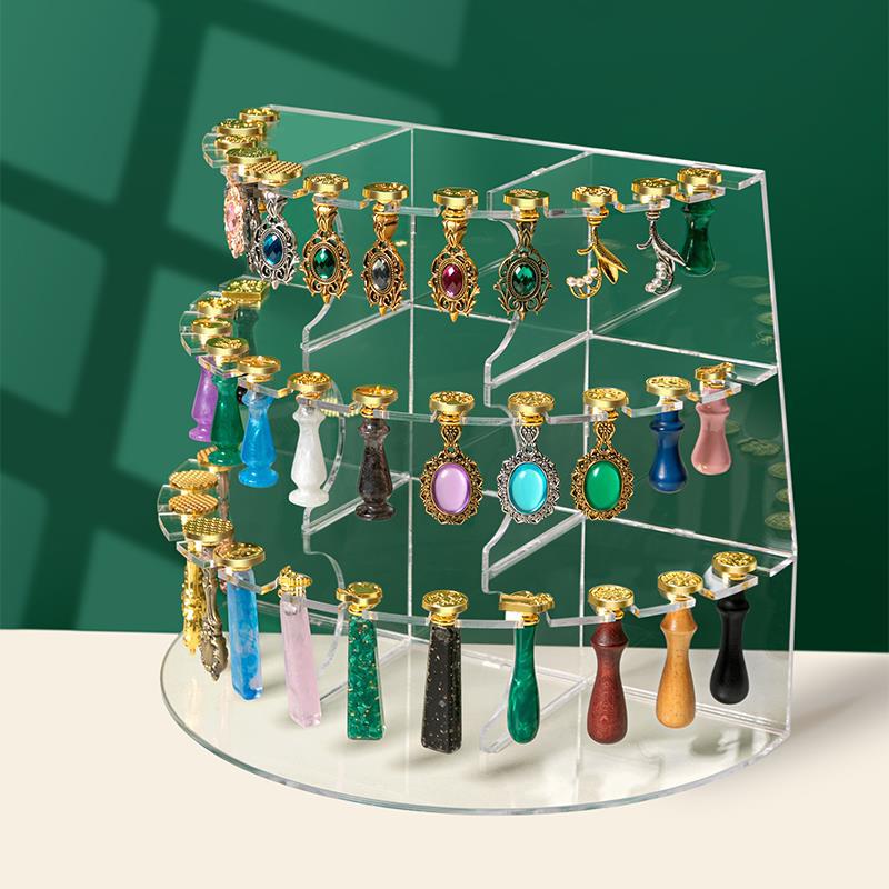 Retro Magic Academy Sealing Wax Stamp with Roman Column Handle