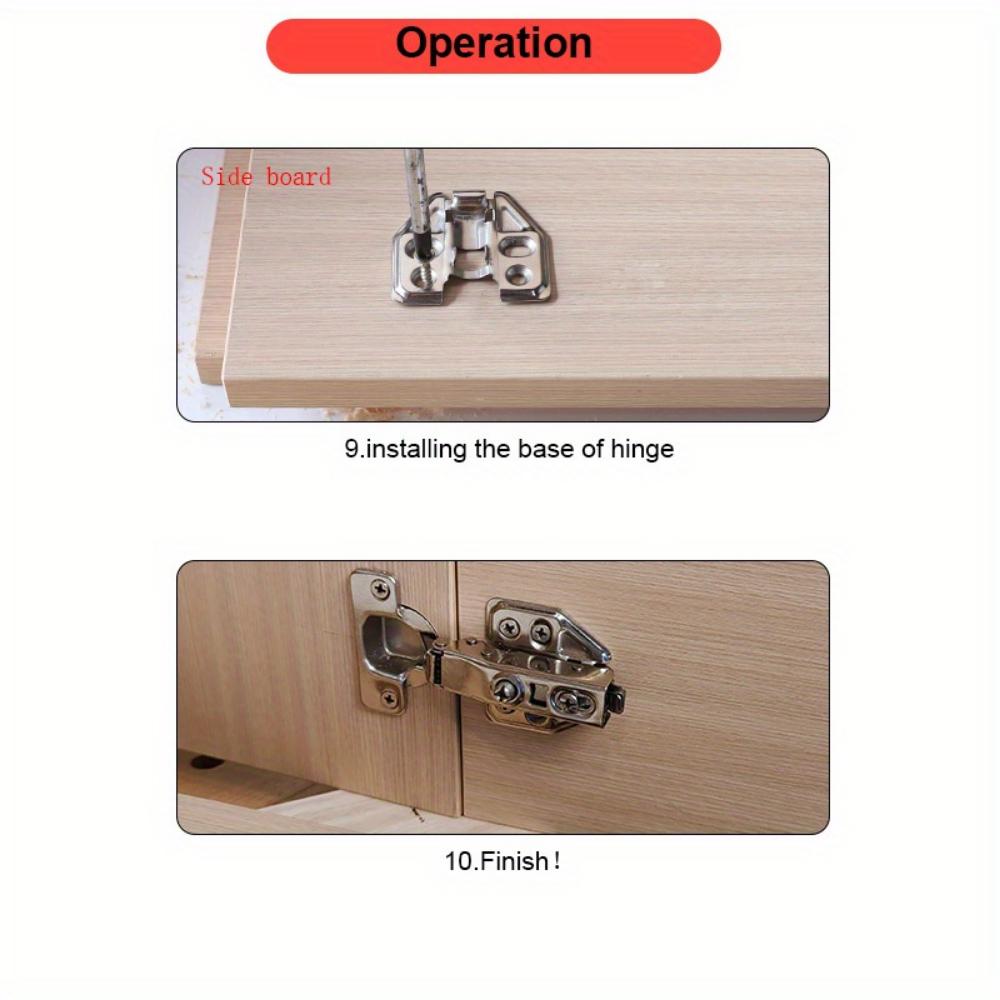 35Mm Woodworking Punching Aid with Hinge Positioner and Limit Frame for Fast and Precise Drilling Installation for Cabinet Doors