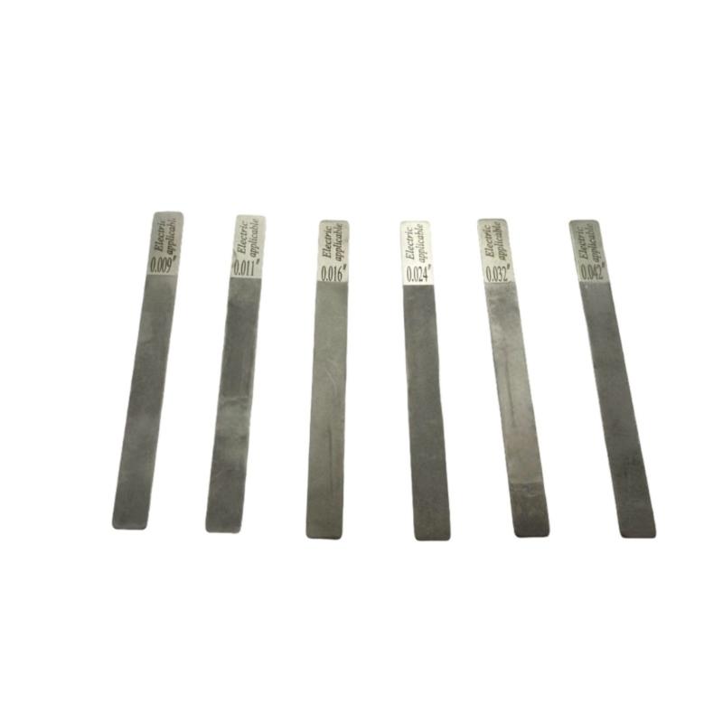 

Guitar And Basses Nut File Set Stainless Steel Maintenance Tools For Stringed Instrument Care