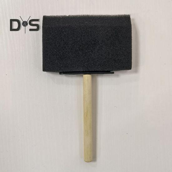 4 ks Pěnové štětce na malování Černá houbička na malování, moření, řemeslné umění, renovace, adsorpční houbička