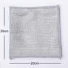 5/10/20/50pcs Kitchen Magic Cleaning Rag Metal Steel Wire Cleaning Rag Double Layer Non-Stick Oil Oil Iron Washcloth Dishcloth