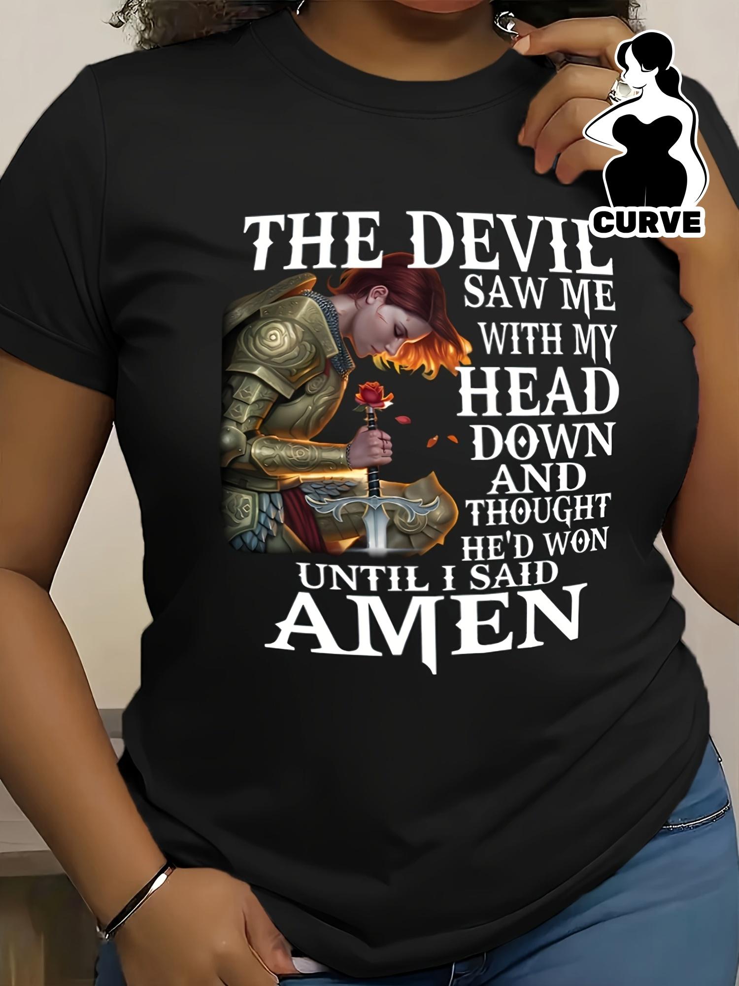 The Devil Saw Me T-shirt XXL