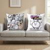 The B-Battle Cats Cushion Cover Multi-Scene Pillow Cover for Home & Car - Reversible, Soft & Durable for Daily Use