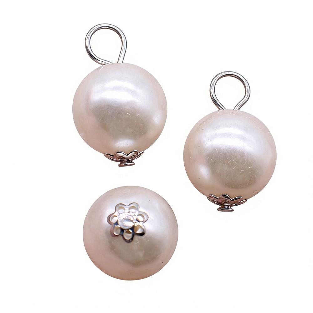 Enamel Charms Multi Color Pearl Pendants For Popular Jewelry Making