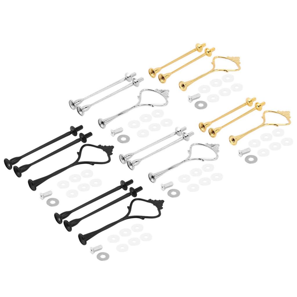 M-Modern-6 Set Tray Hardware For Cake Stand 3 Tier Cake Stand Fitting Hardware Holder For Wedding And Party Serving Tray
