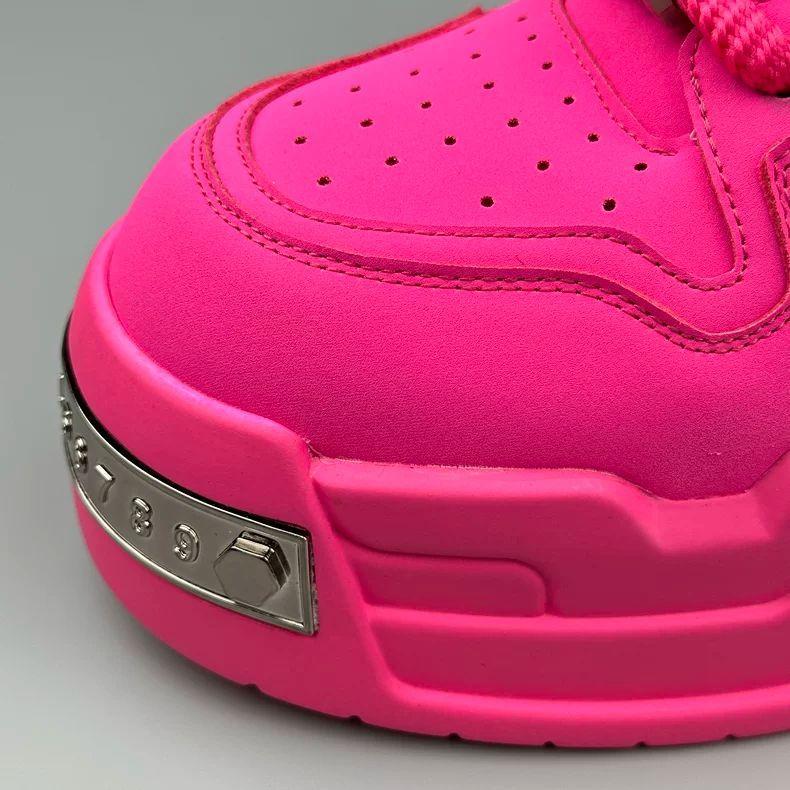 Original Design Men's Platform Trendy Ins Board Versatile Bread Heightening Sports and Leisure White Shoes