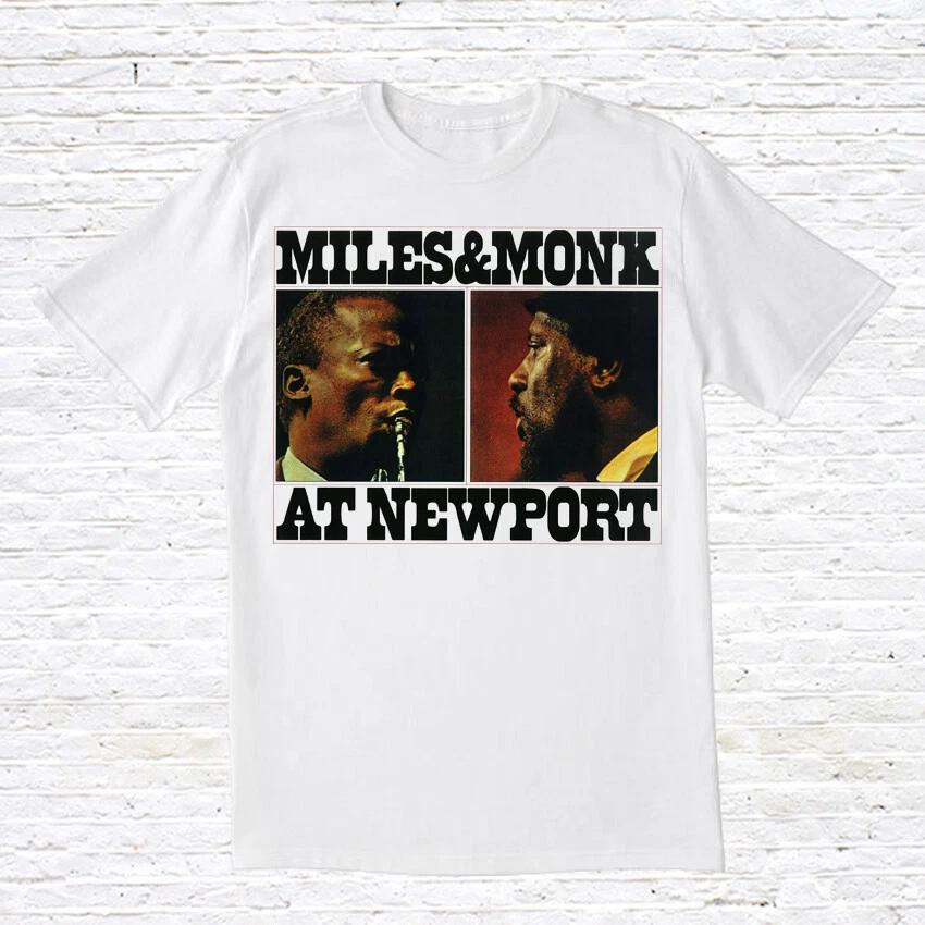Miles Davis & Thelonious Monk (At Newport) T-Shirt S