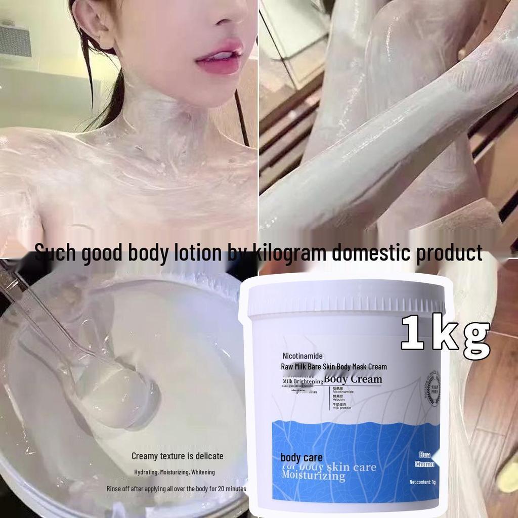 1kg Cinema Advanced Großvolumige Niacinamid Körpermaskencreme - Feuchtigkeitsspendende & Hydratisierende Hautpflege für den Heimgebrauch