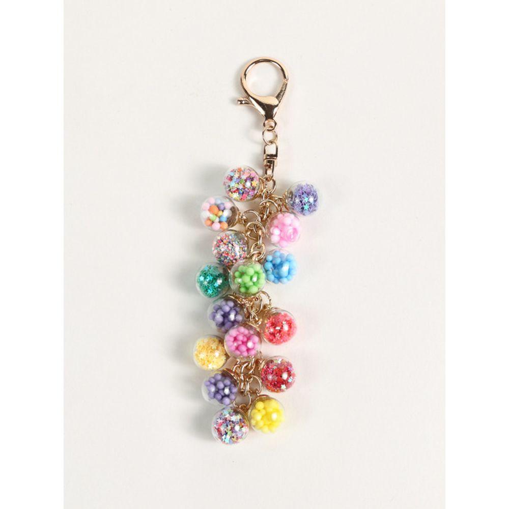 LALA Glitter Sequin Rattan Charm