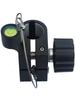 Carbon Fiber Surveying Rod with Bubble Level, Group Holder, and Pin Leg for Visual Carbon Fiber Rod