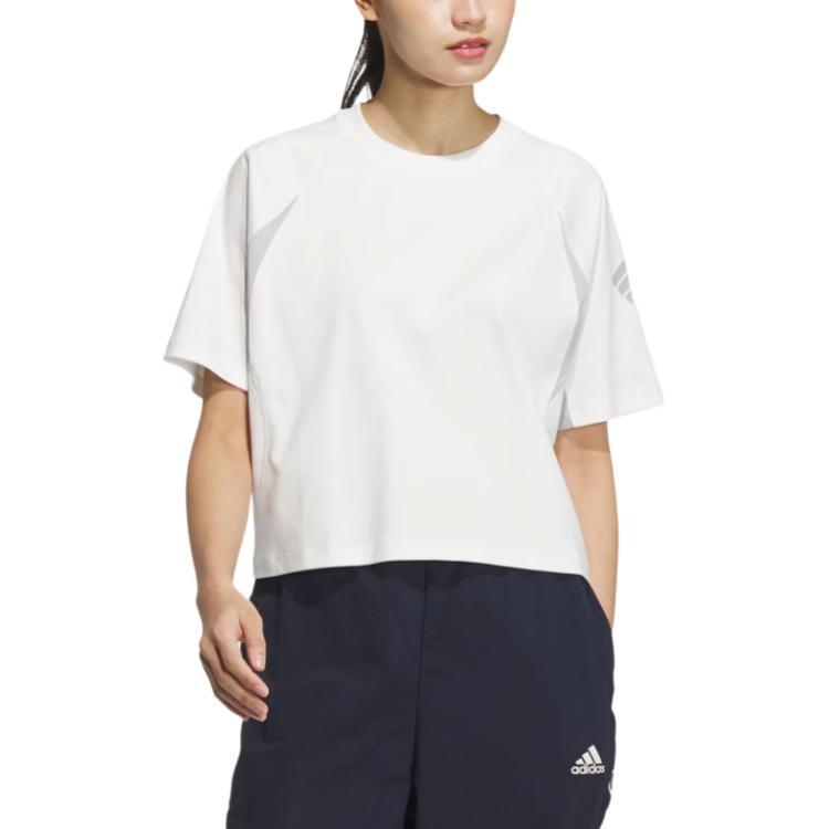 Adidas Raglan Sleeve T Shirt Women's Bright White JN3505