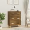 817347 vidaXL Buffet Brown Oak 70x34x90 Cm Engineered Wood