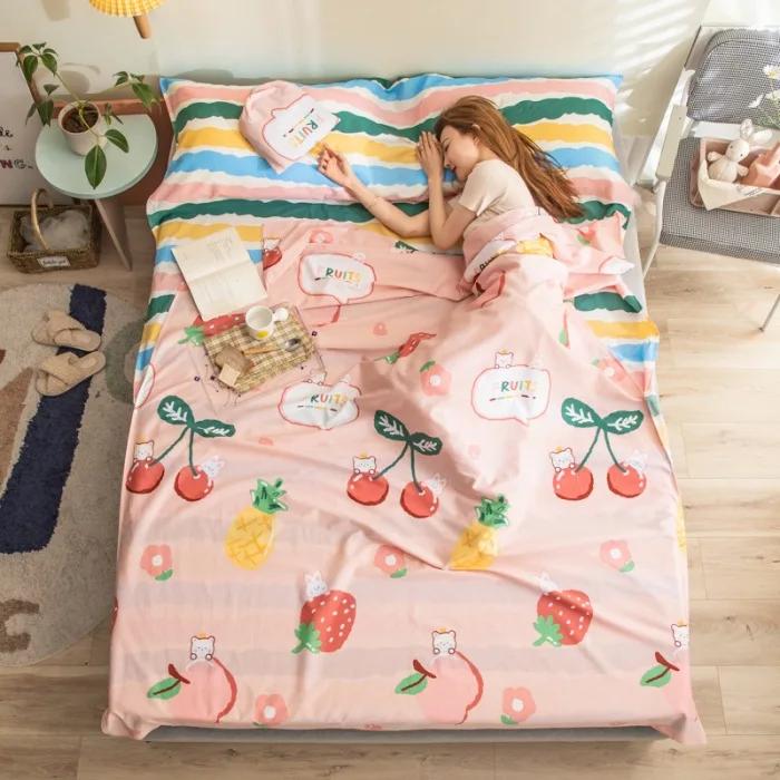 New Cotton Dirty Proof Sleeping Bag Hotel Travel Accommodation Dirty Proof Sleeping Bag