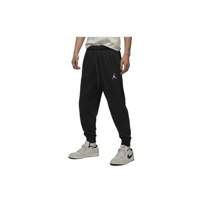 Flight MVP Einfarbig zum Schnüren Lässige Verjüngte Baseball-Stil Stricksporthose Herrenhose Schwarz FN4670-010