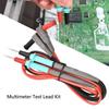 Multimeter Leads Kit Multi Meter Clamp Tester Probe 1000V 20A Volt Test Lead Electronic Test Leads For Digital Electrical