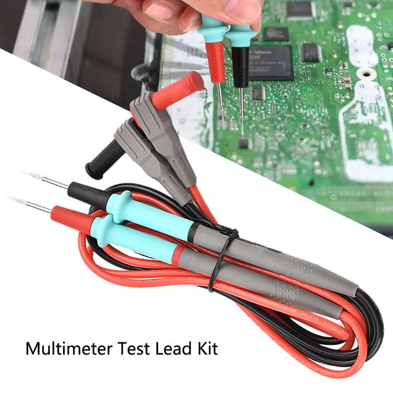 Multimeter Leads Kit Multi Meter Clamp Tester Probe 1000V 20A Volt Test Lead Electronic Test Leads For Digital Electrical