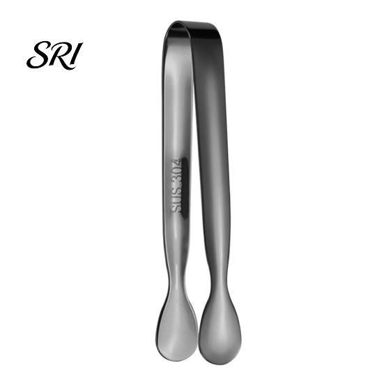 Rose Gold Ice Clip Clamp Stainless Steel Electroplated Tongs Durable Food Grade Rust-resistant for Bar Kitchen Sugar Cube Tong Set